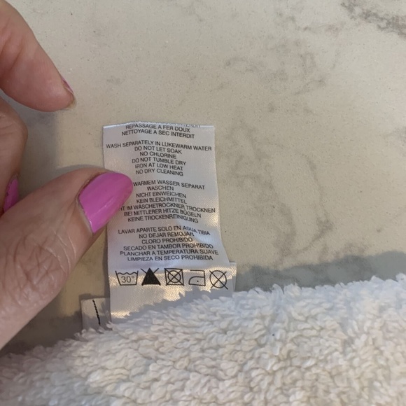 Dior Baby bib blue stars with Terry cloth back - Picture 8 of 10